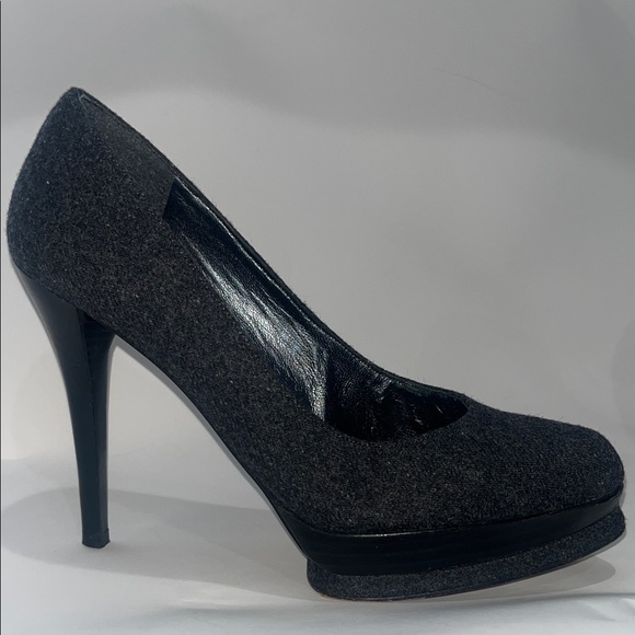 EUC STUART WEITZMAN Wool Platform Pumps - Picture 8 of 15